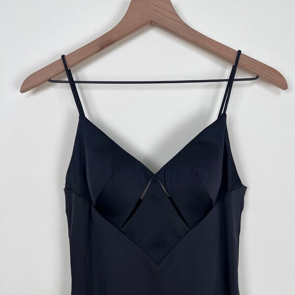 Mascara London Evening Wear Cutout Mixi Dress Gown Prom Black Tie Wedding Guest - Picture 4 of 8